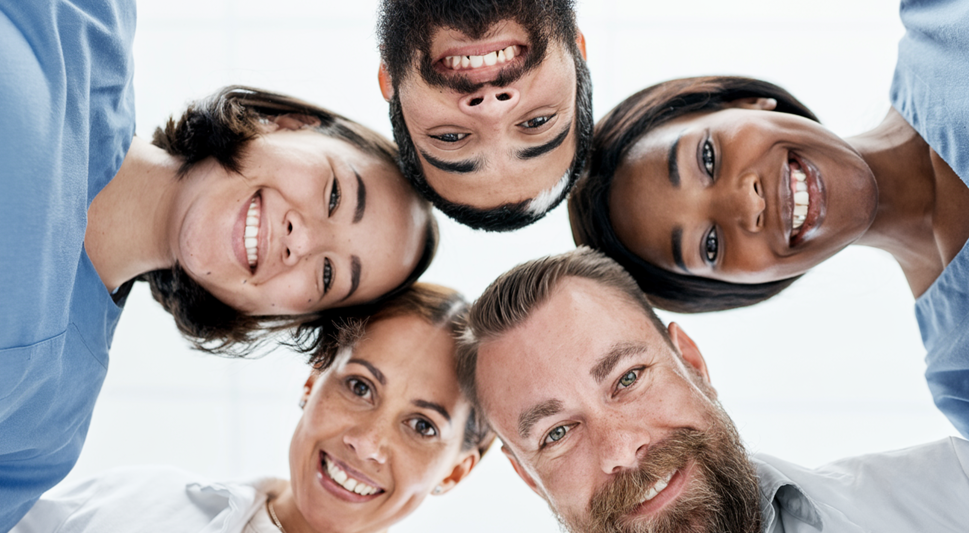 Group of ENT physicians huddled together